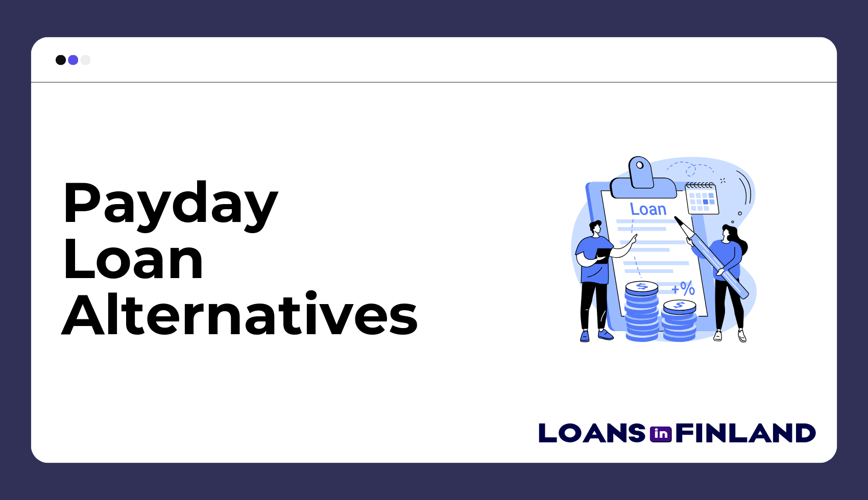 Payday Loan Alternatives