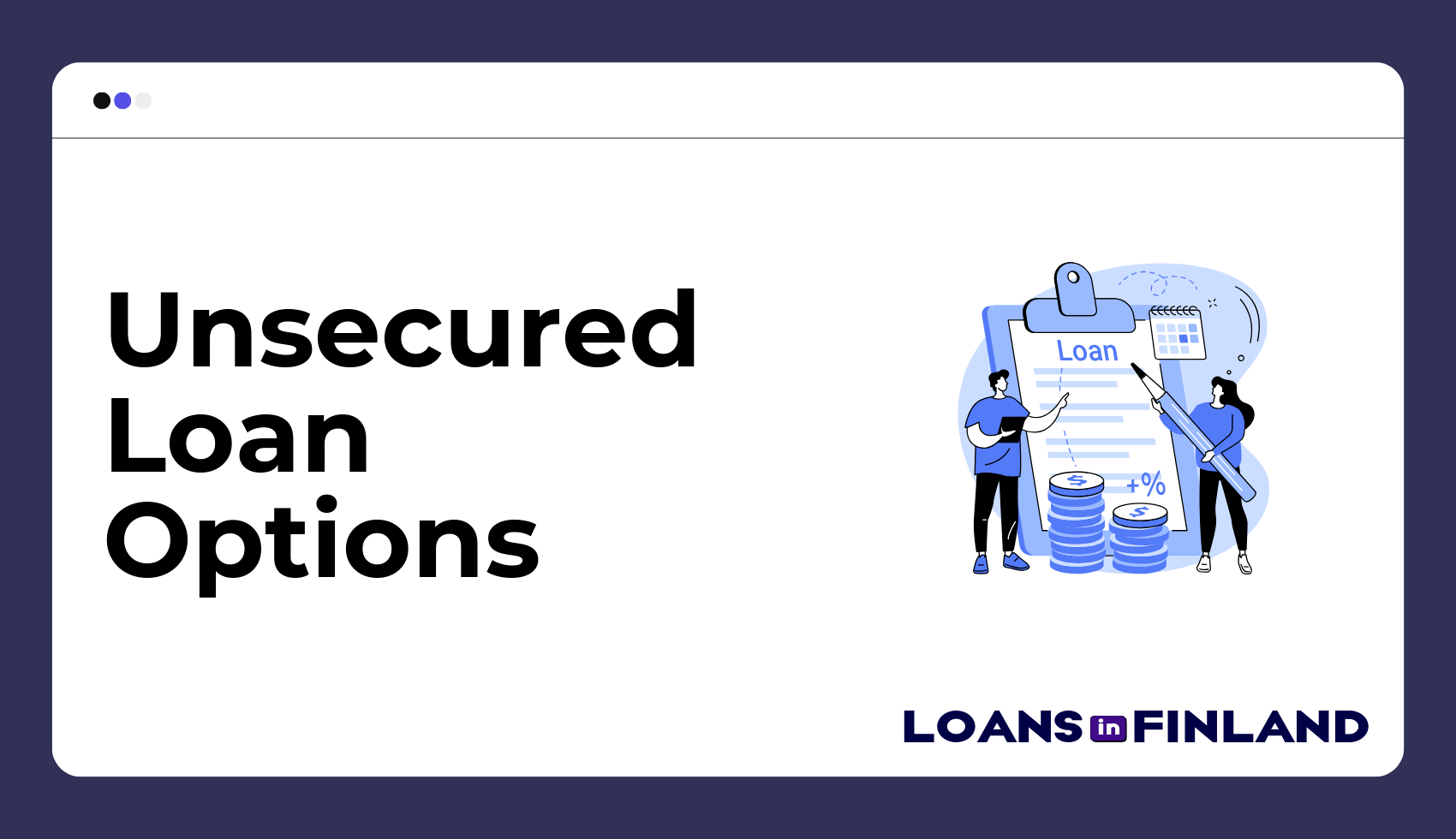 Unsecured Loan Options